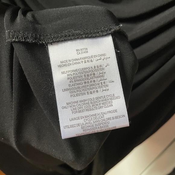 BCBGeneration Black Mini Dress Sexy LBD | Women's Size S - Picture 5 of 8